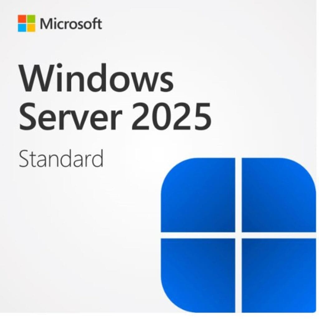 • Windows Server 2025 استاندارد