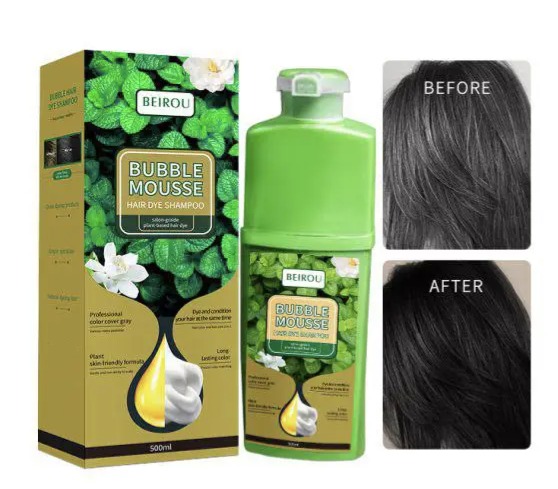 معجزه زیبایی موهای تیره: شامپو رنگ مشکی بابل موس گیاهی