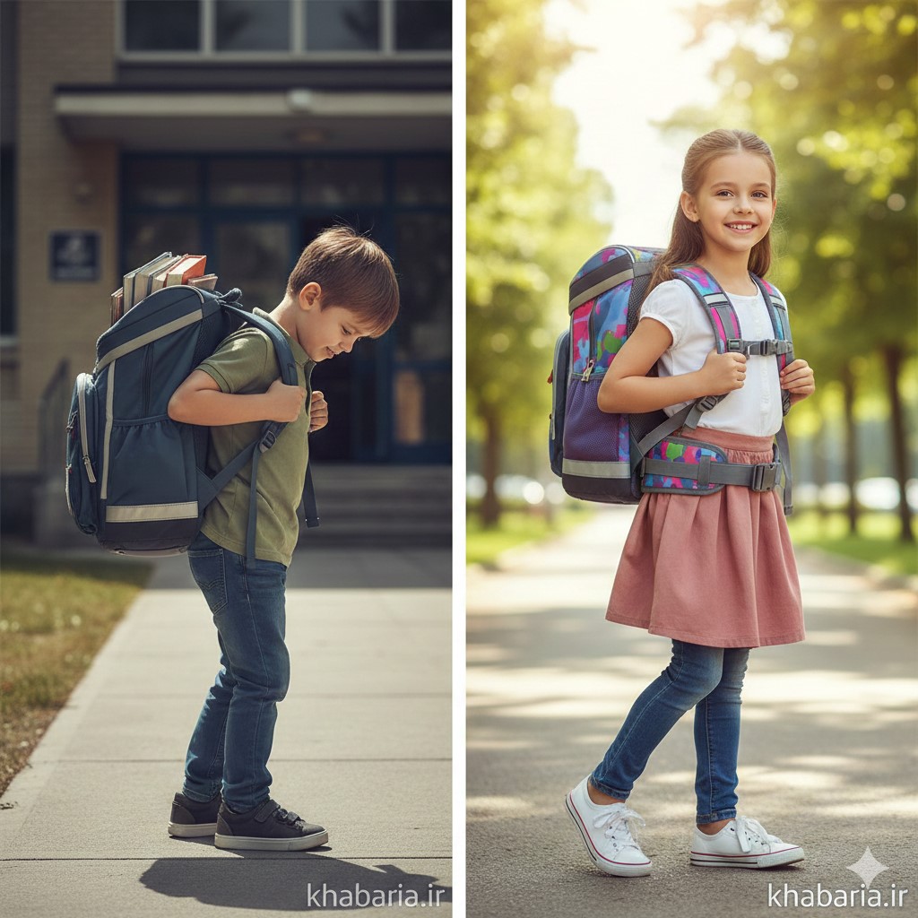 خطرات ناشی از کیف غیر استاندارد بر ستون فقرات