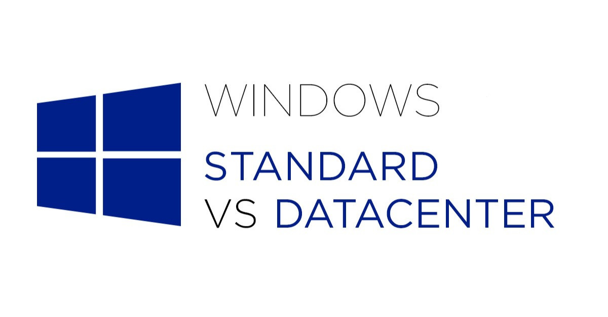 مقایسه کامل نسخه‌های Windows Server Standard و Datacenter