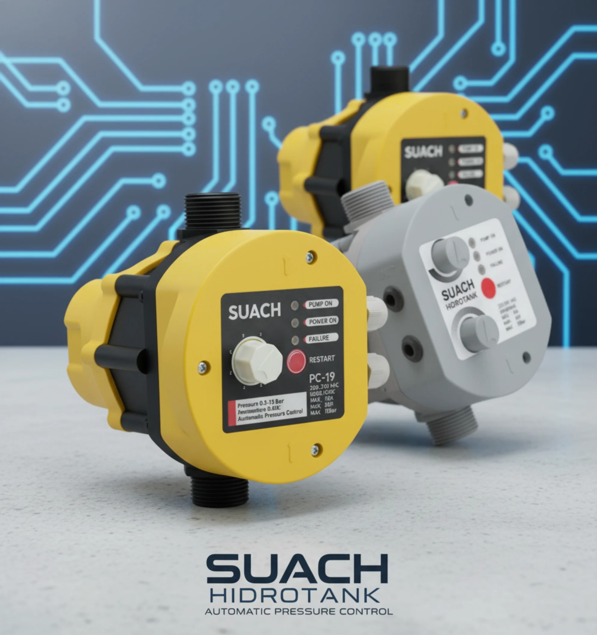 کنترل دیجیتال پمپ آب | مدیریت هوشمند فشار و افزایش عمر پمپ